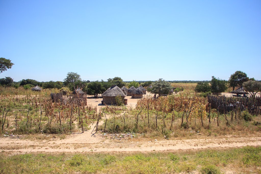 01-Ovambo tribe kraal.jpg - Ovambo tribe kraal